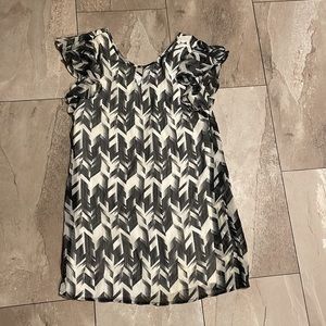 Patterned Mini Dress